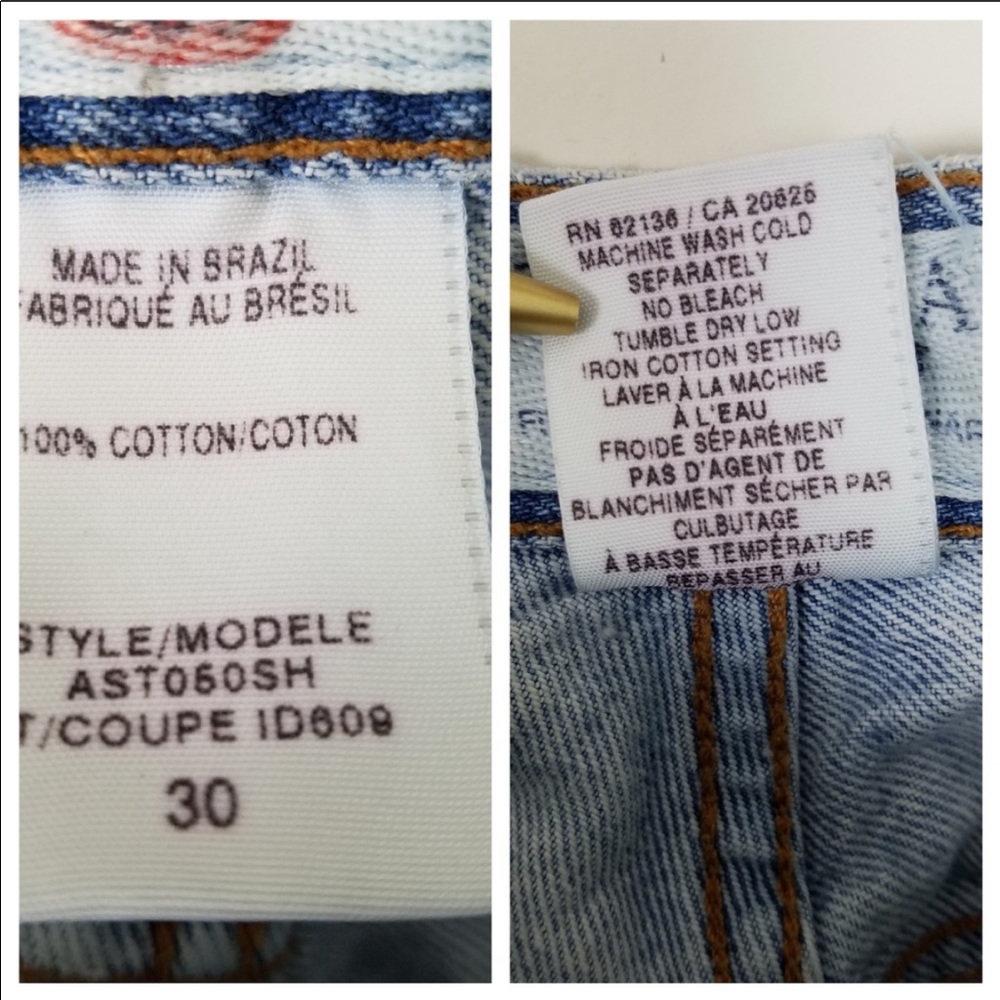 Guess vintage original fit high waist cotton jeans